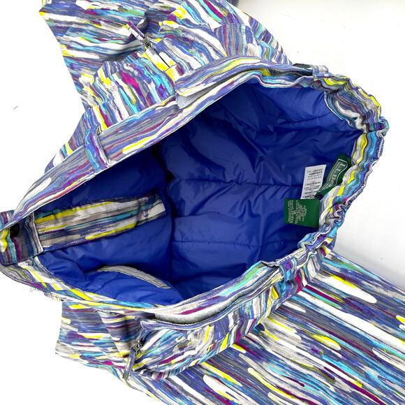 LL Bean Girls 18 / woman 6 Snow Pants Girls Glacier Summit Purple Multicolour - Picture 5 of 9